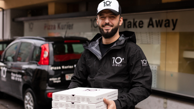 10 Fragen an einen dieci Pizza Kurier